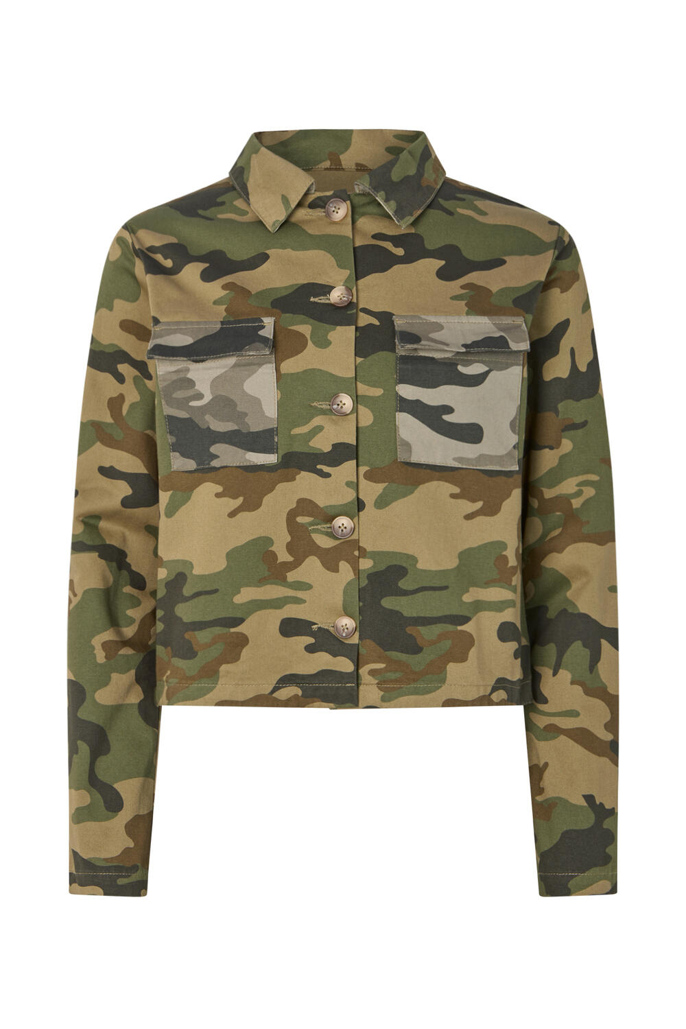 Aleksandra Camo jakke - Camo combo